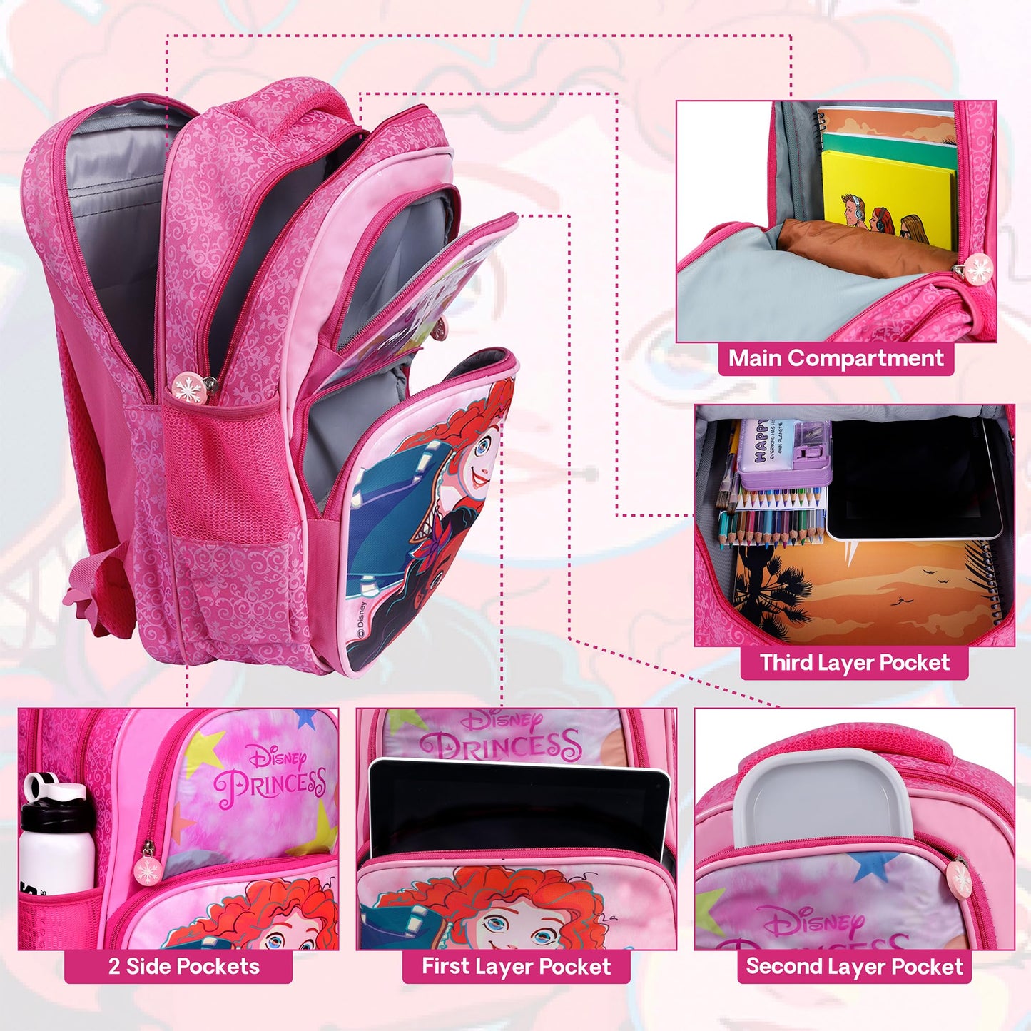 Disney School Bags - Princess