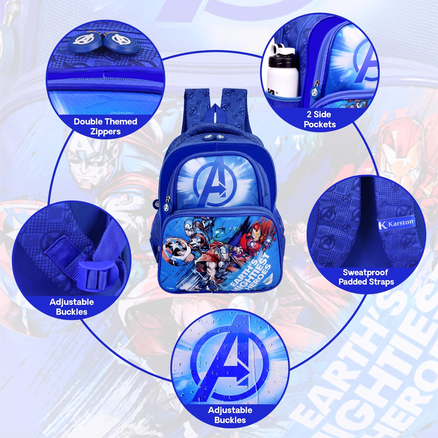 Marvel School Bags - Avengers